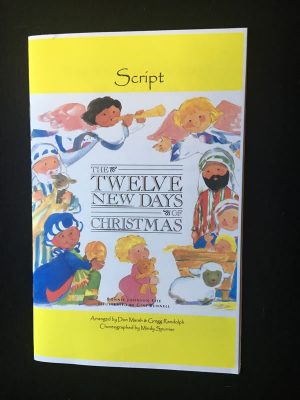 Christmas Music Book Drama Script The 12 New Days of Christmas Musical